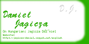 daniel jagicza business card